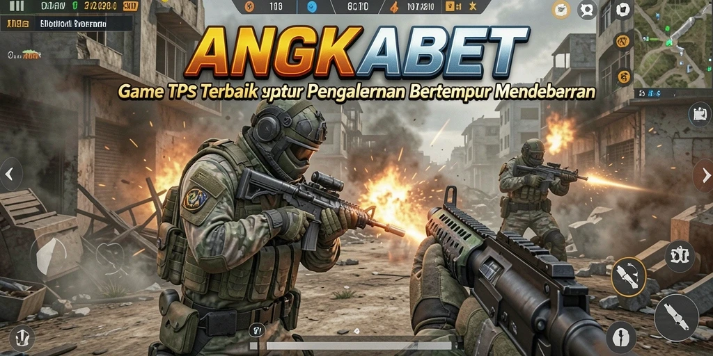 Screenshot gameplay ANGKABET yang menunjukkan aksi menegangkan di dalam pertempuran.