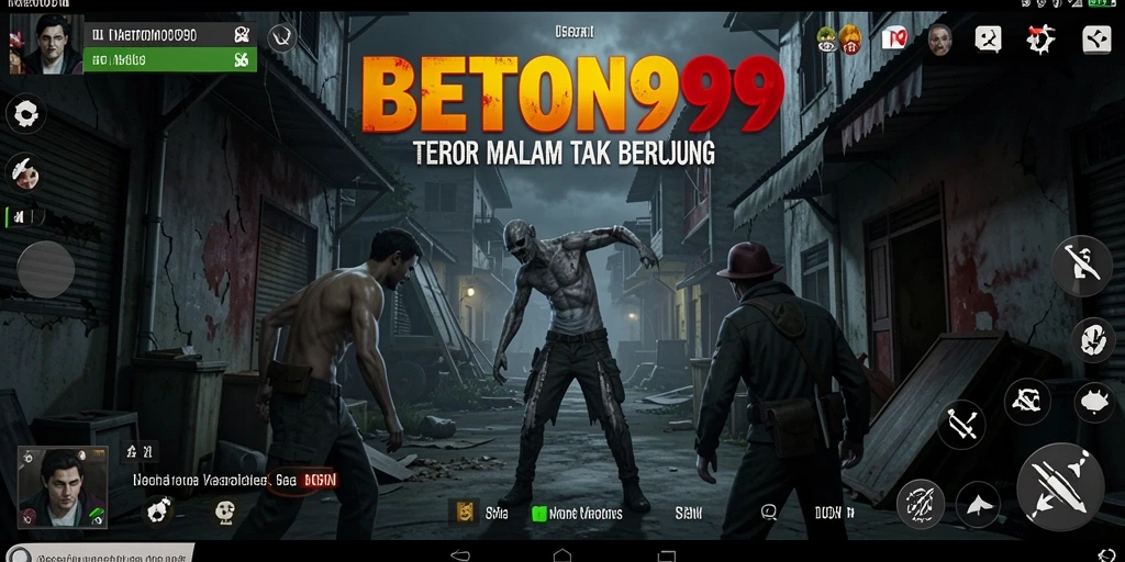 Screenshot menampilkan saat-saat menegangkan dalam BETON999.