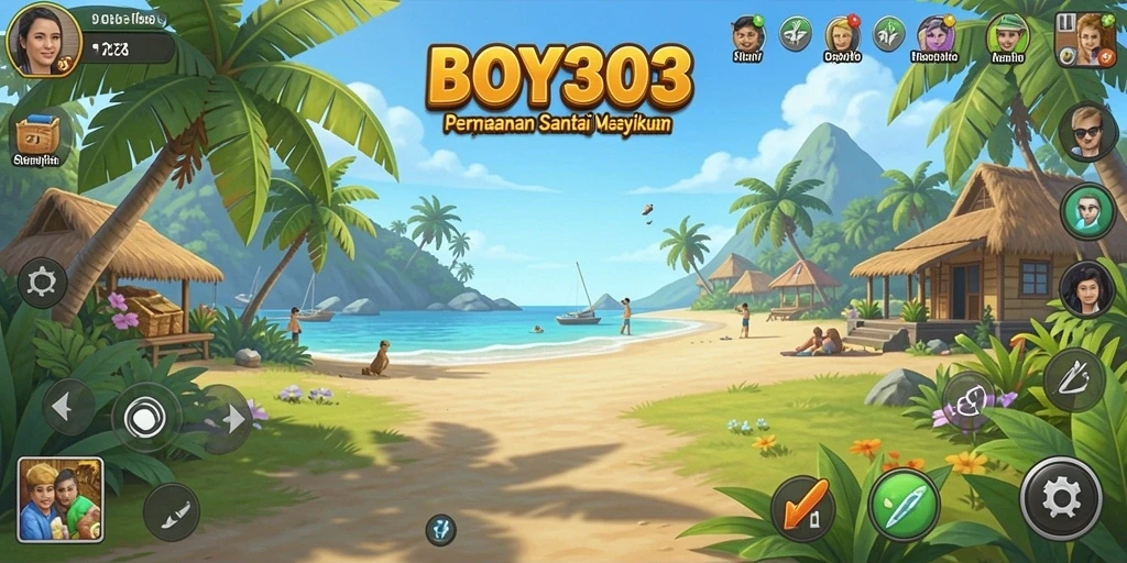 Tampilan gameplay seru dan menghibur di BOY303.