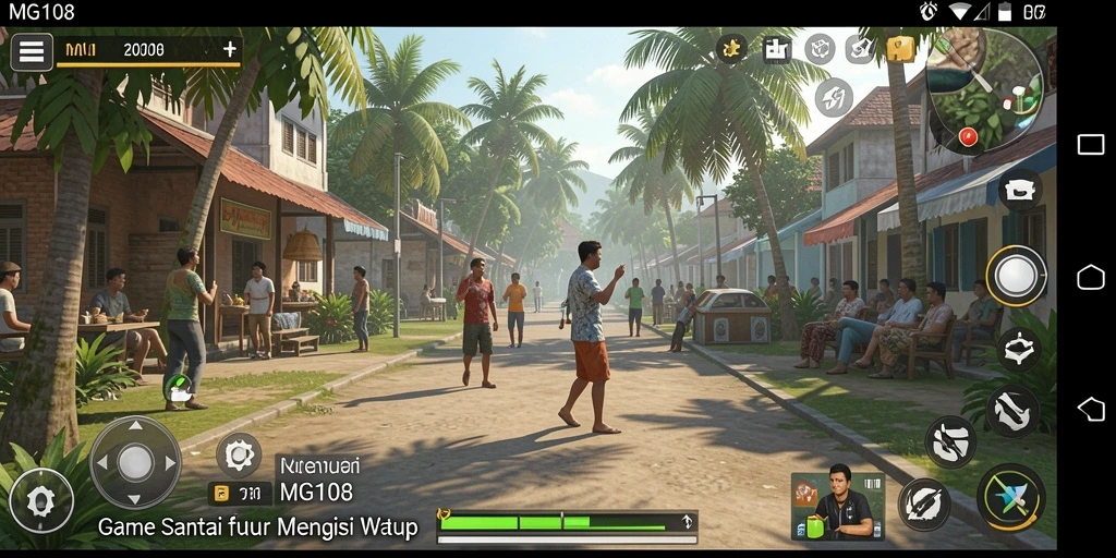 Tangkapan layar MG108 menampilkan gameplay yang seru dan mudah diakses.
