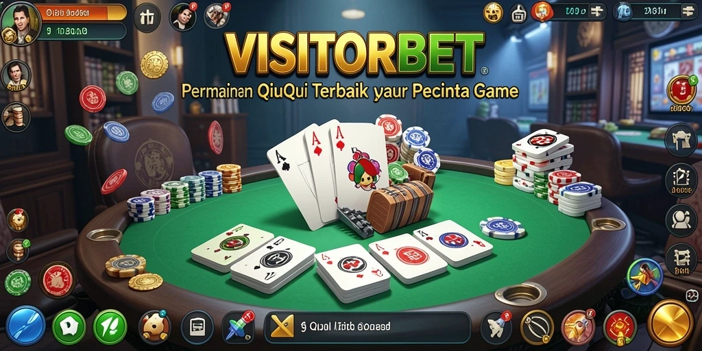 Tampilan gameplay QiuQiu yang seru dan menarik.
